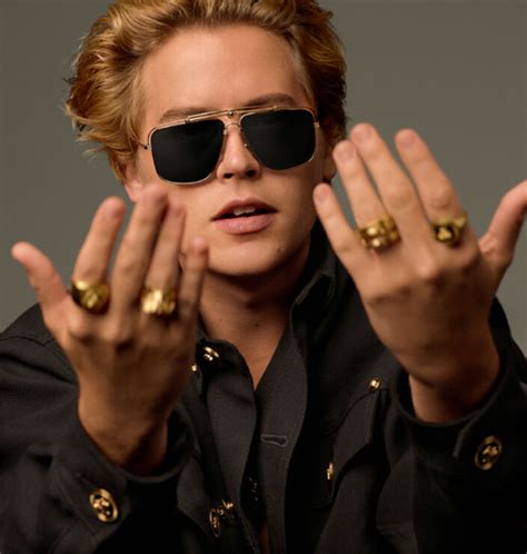 cole sprouse versace eyewear|Cole Sprouse latest news.